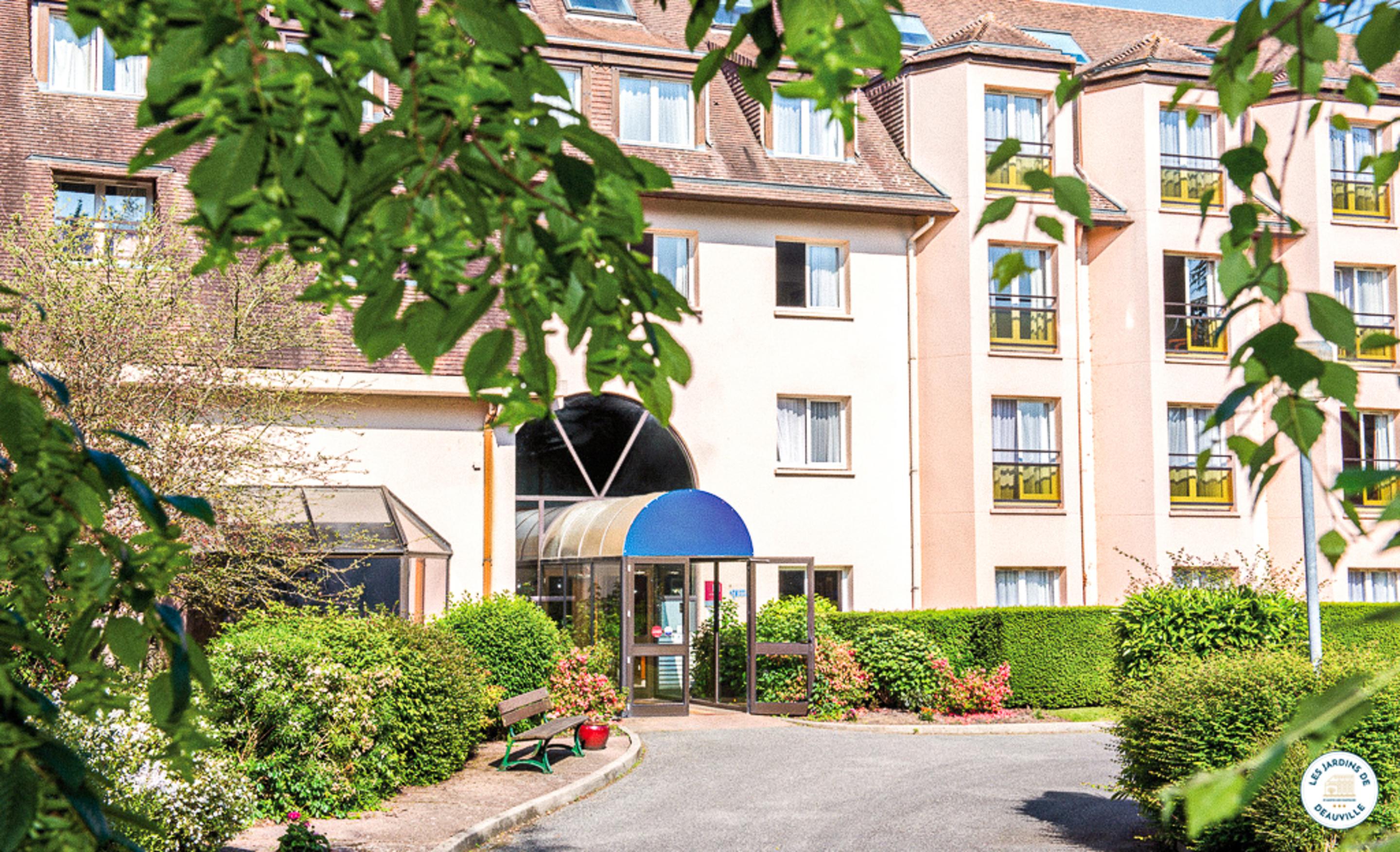 Hotel Les Jardins De Deauville Saint-Martin-aux-Chartrains Luaran gambar