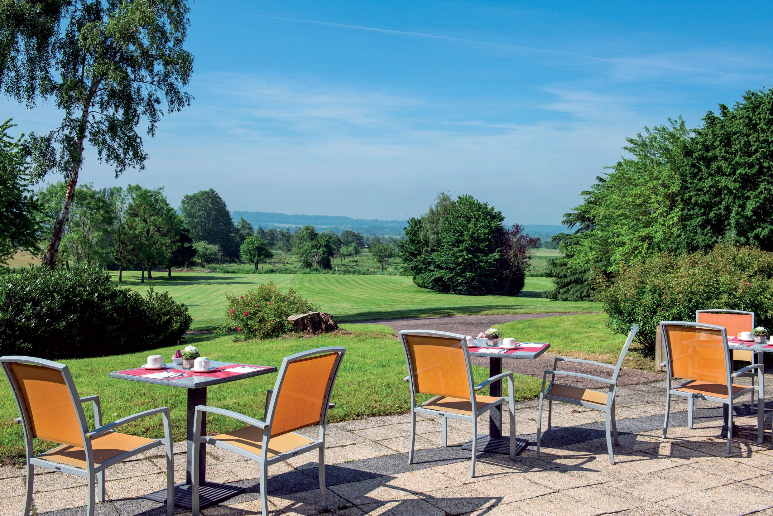 Hotel Les Jardins De Deauville Saint-Martin-aux-Chartrains Luaran gambar