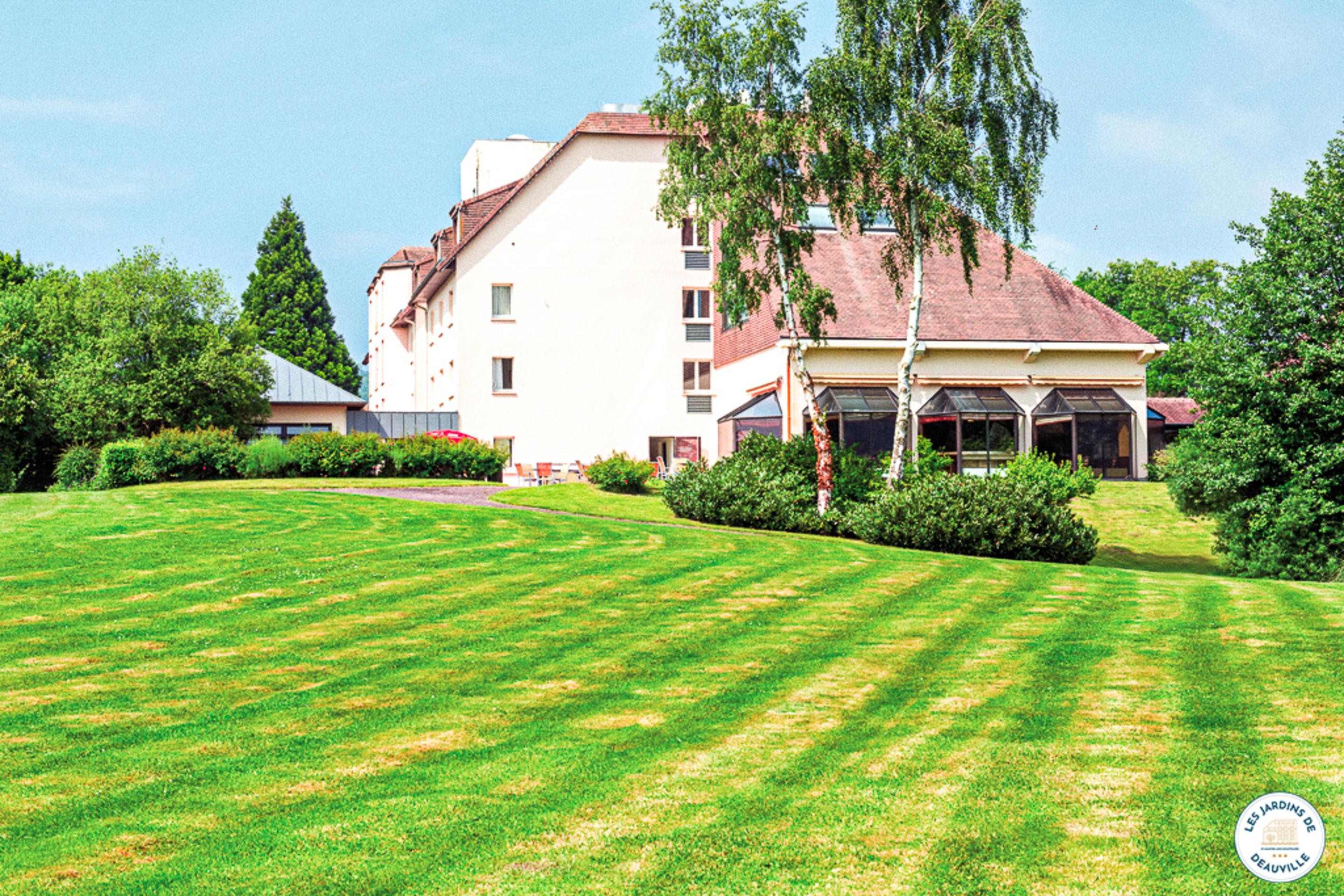 Hotel Les Jardins De Deauville Saint-Martin-aux-Chartrains Luaran gambar
