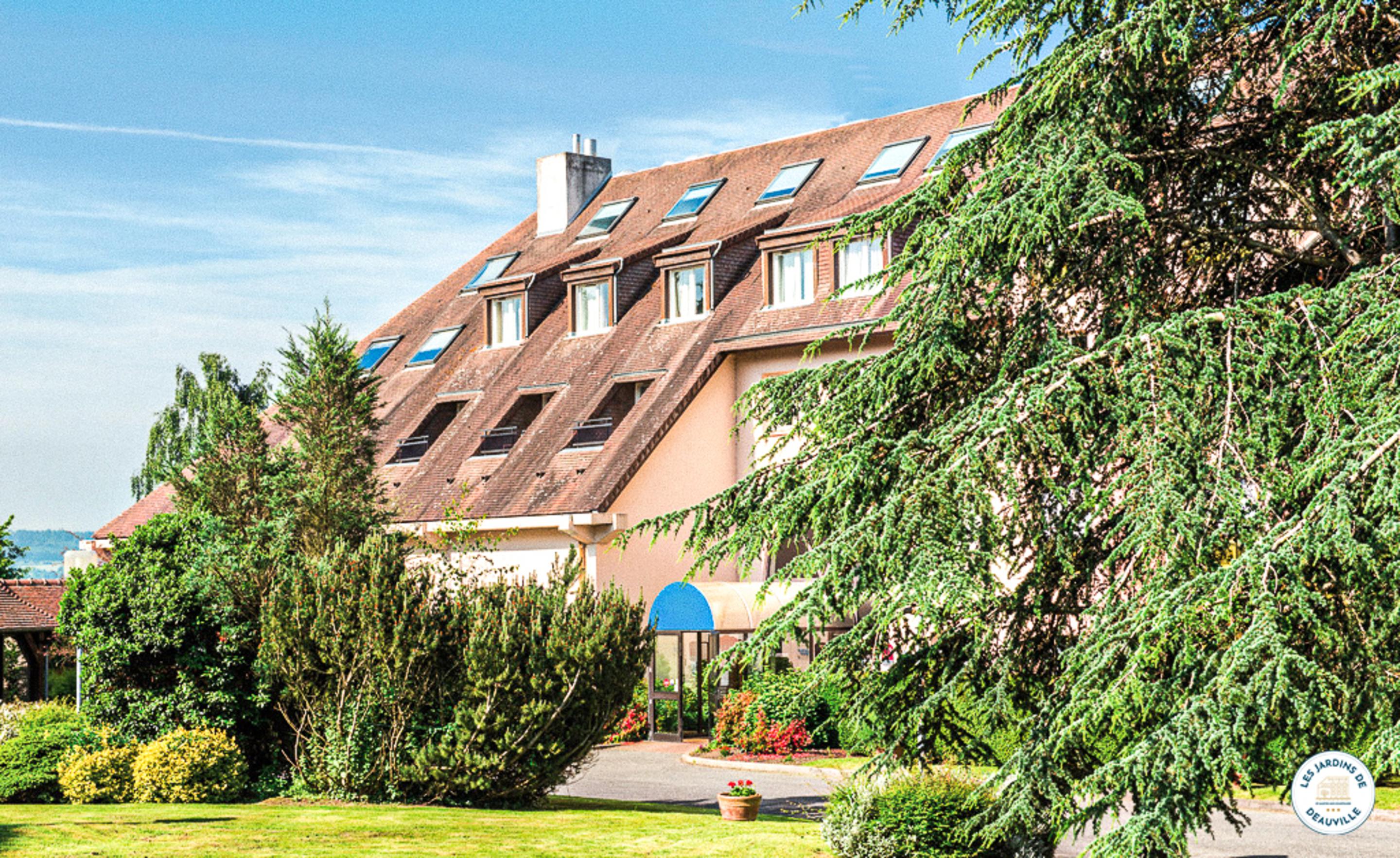 Les Jardins De Deauville Saint-Martin-aux-Chartrains Luaran gambar