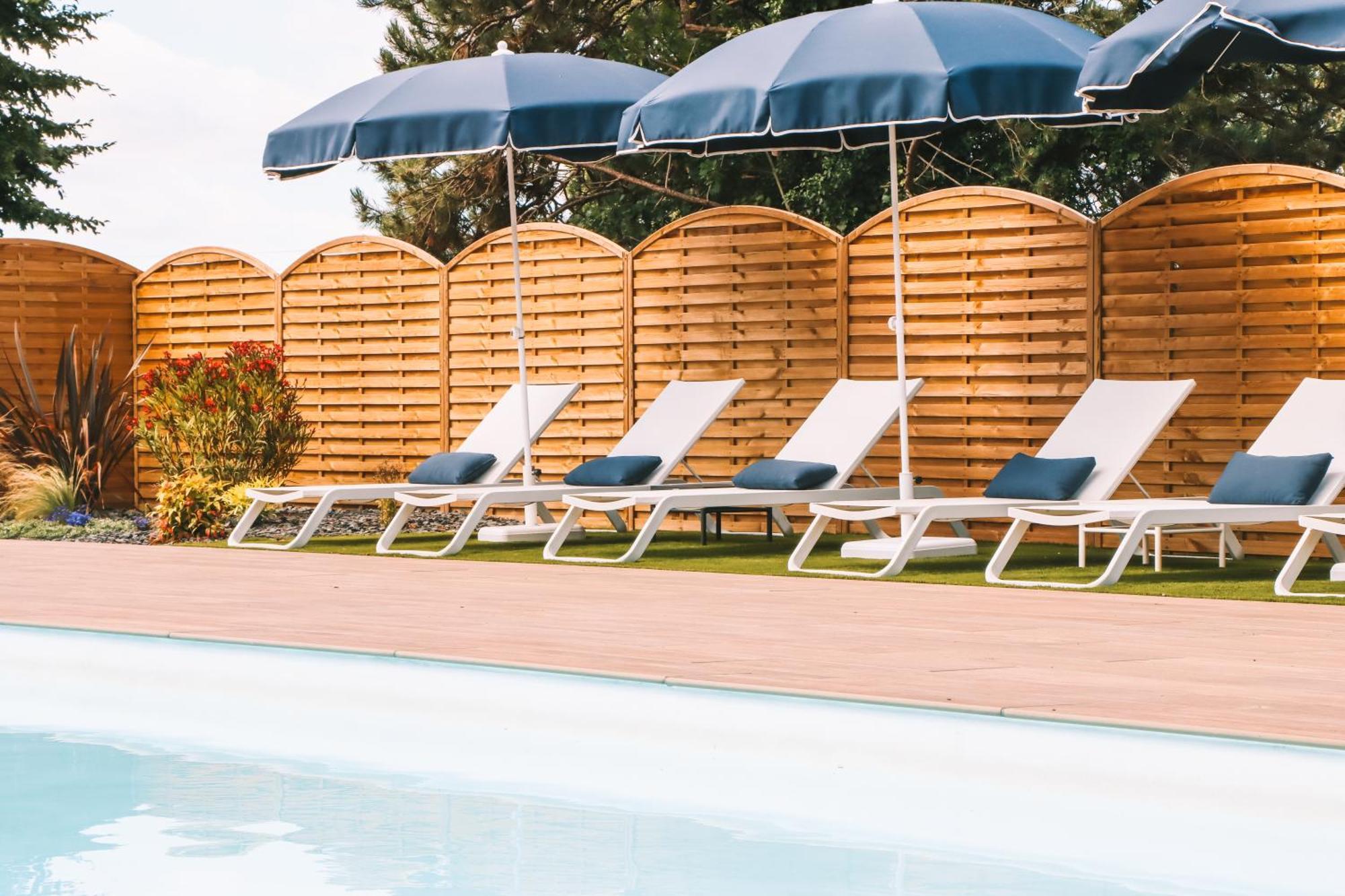 Hotel Les Jardins De Deauville Saint-Martin-aux-Chartrains Luaran gambar