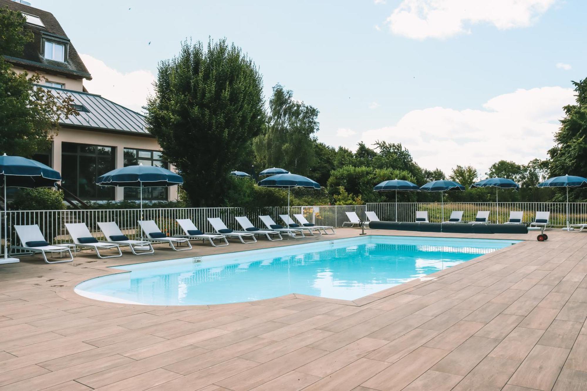 Hotel Les Jardins De Deauville Saint-Martin-aux-Chartrains Luaran gambar
